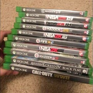 Set of Xbox One games